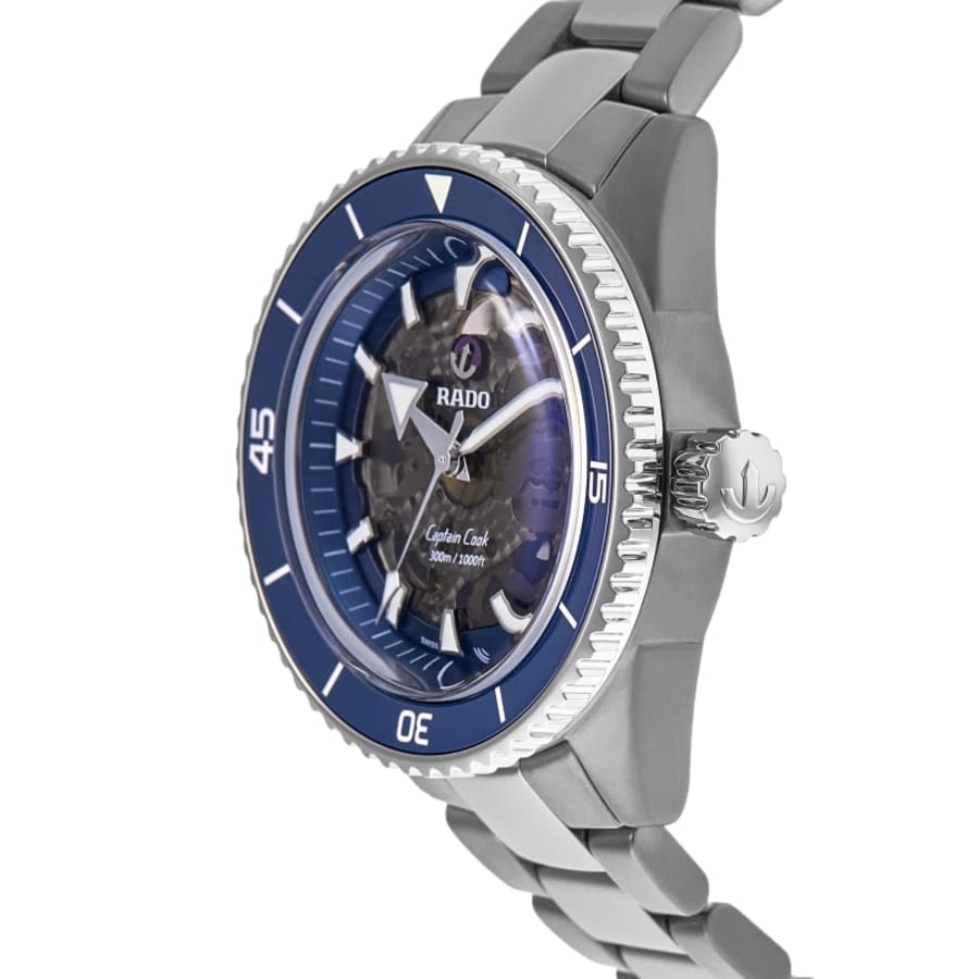 Rado Captain Cook High-Tech Ceramic Blue Dial Men's Watch R32128202