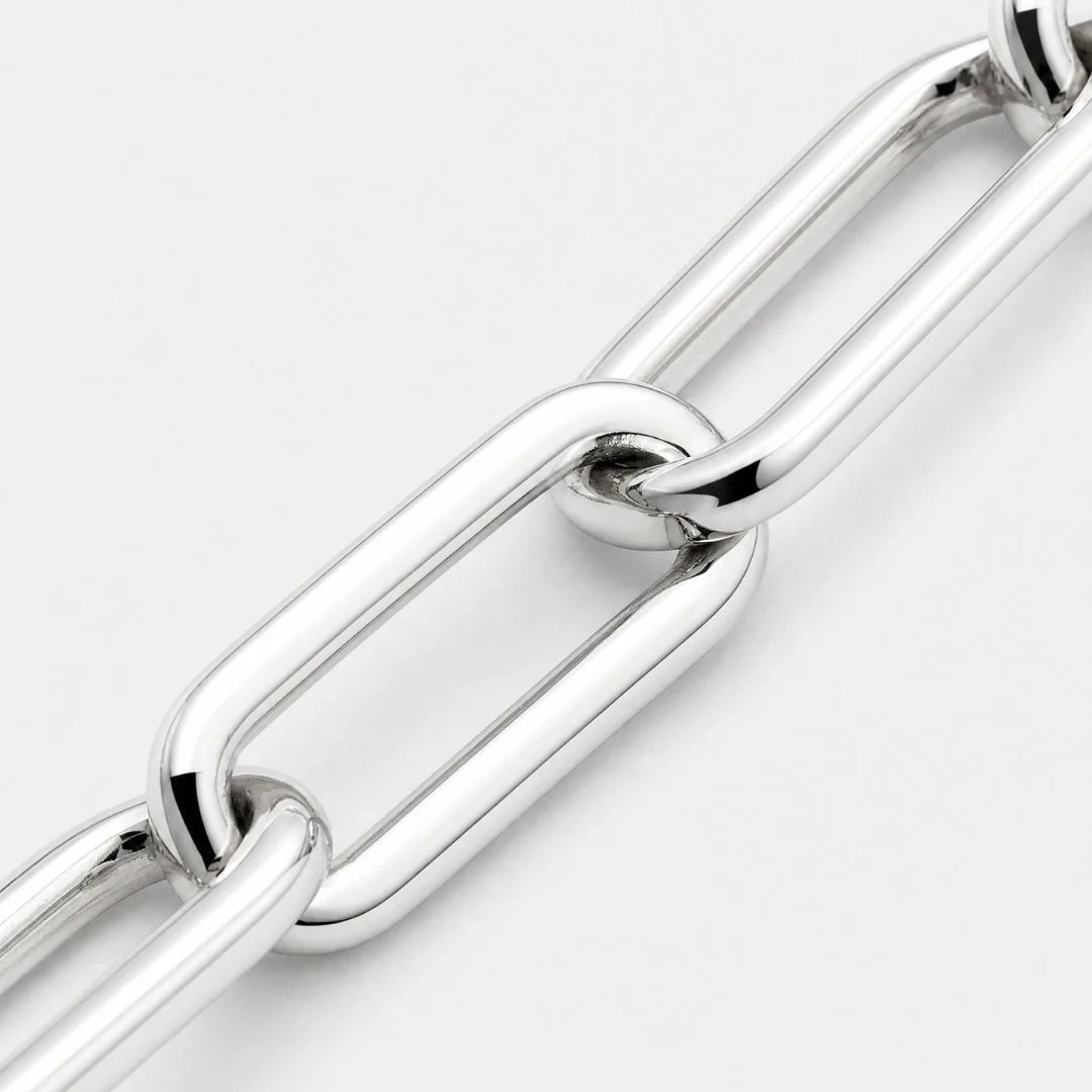 Women's Paperclip Chain (Silver) - 3mm