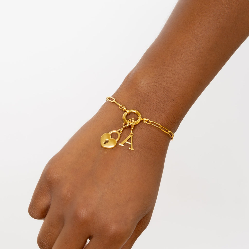 Initial Letter Charm
