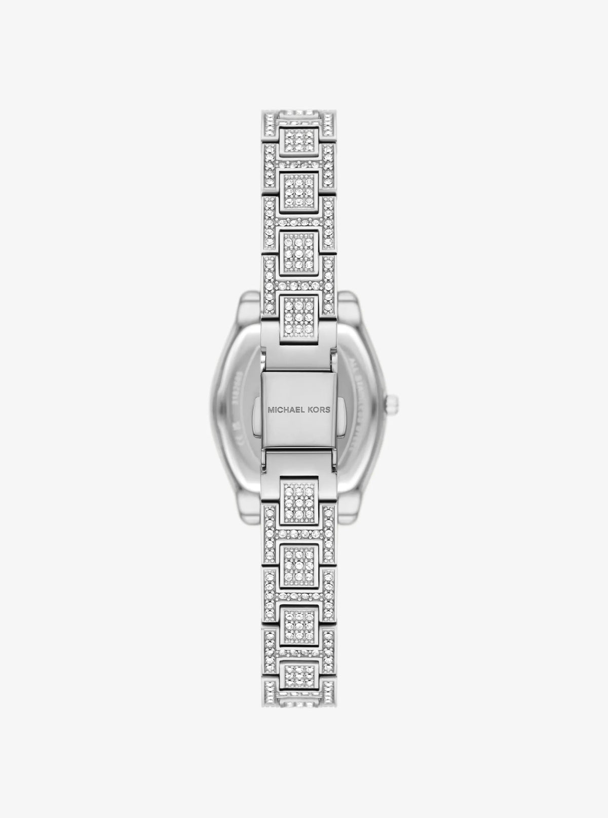 Petite Chelsea Pavé Silver-Tone Watch