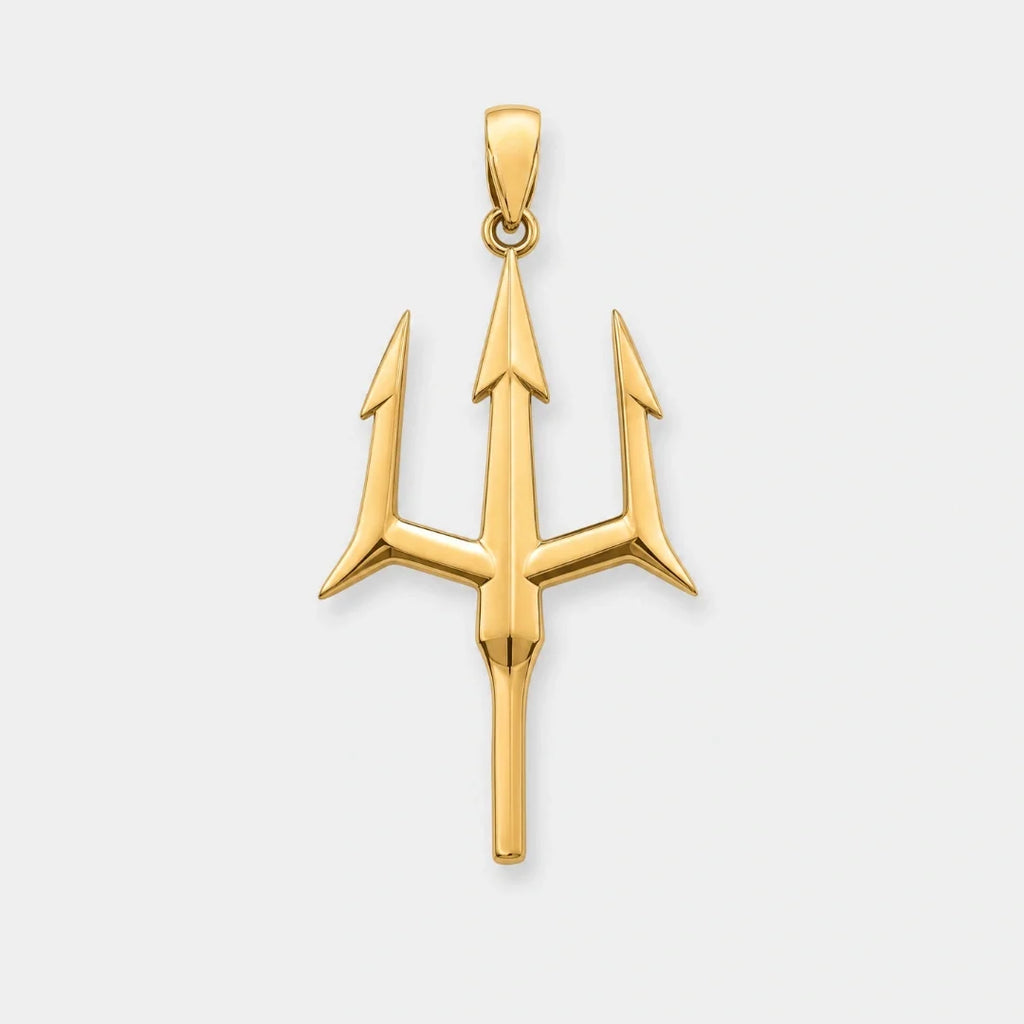 Trident Pendant (Gold)