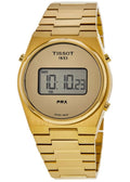 Tissot PRX Digital 35mm Quartz Yellow Gold Tone Steel Unisex Watch T137.263.33.020.00