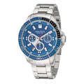 Nautica Mens Nct Windrose Stainless Steel Watch