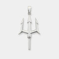 Trident Pendant (Silver)