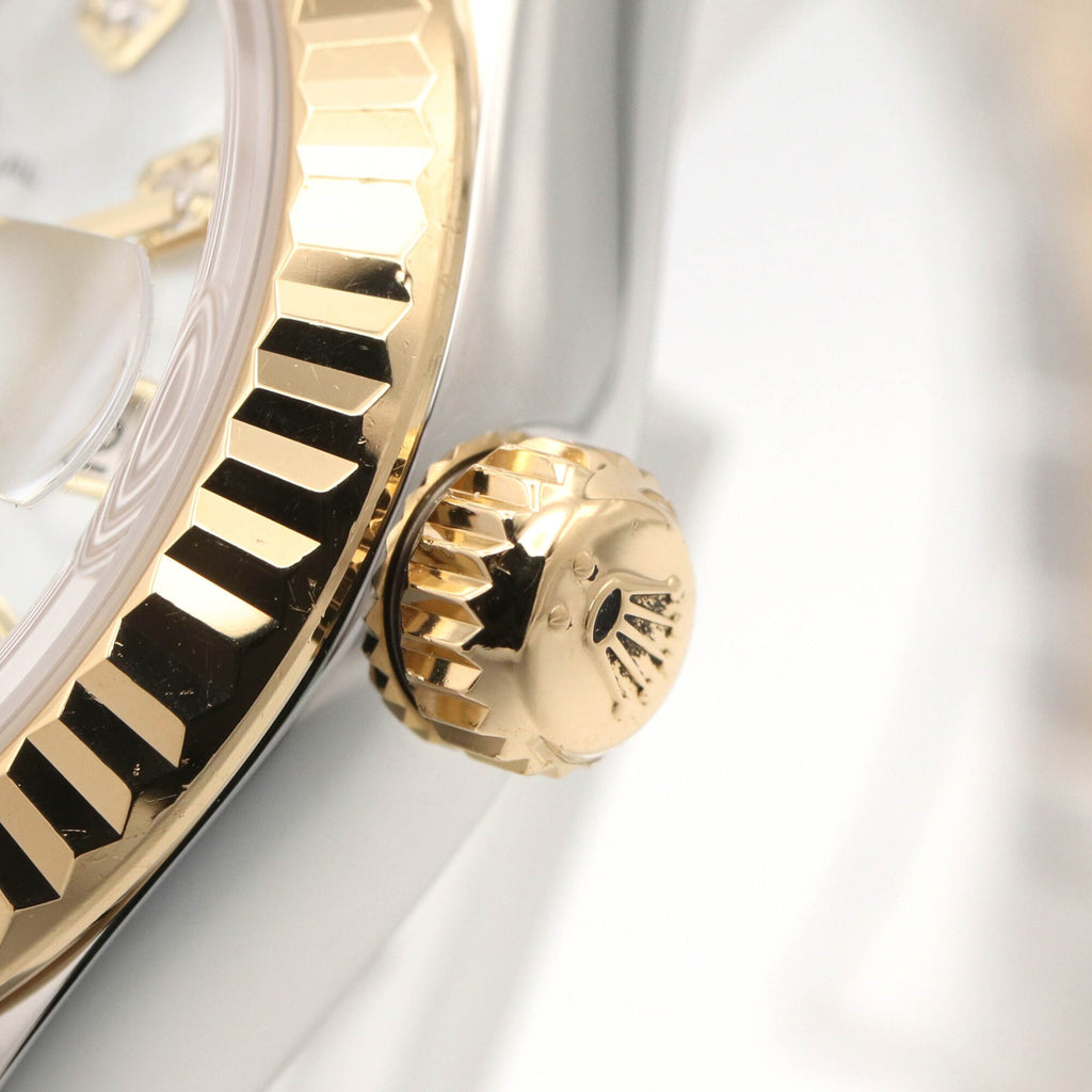 Rolex Stainless Steel yellow gold (18K) Wristwatch (Pre-Owned)