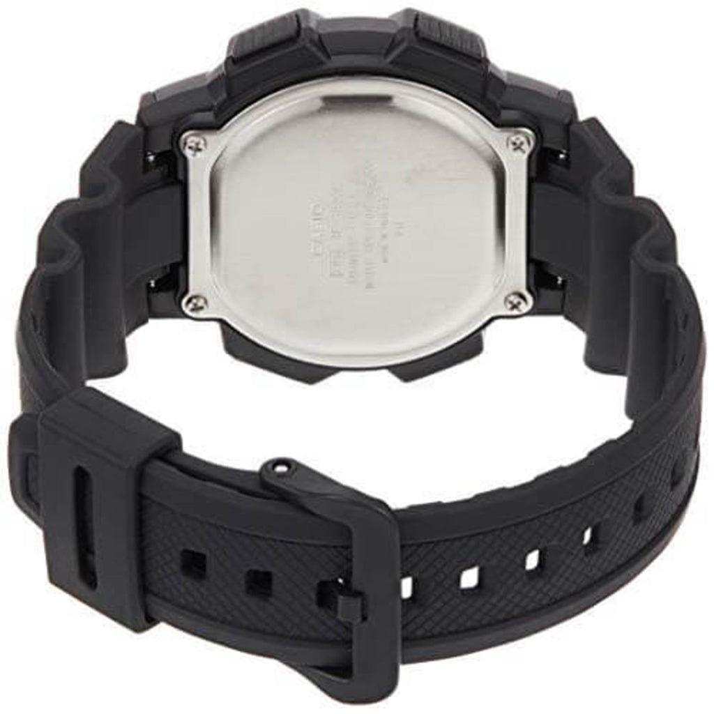 Casio Men’s Black Digital World Time Resin Sport Wristwatch - AE-1000W-1AVCF