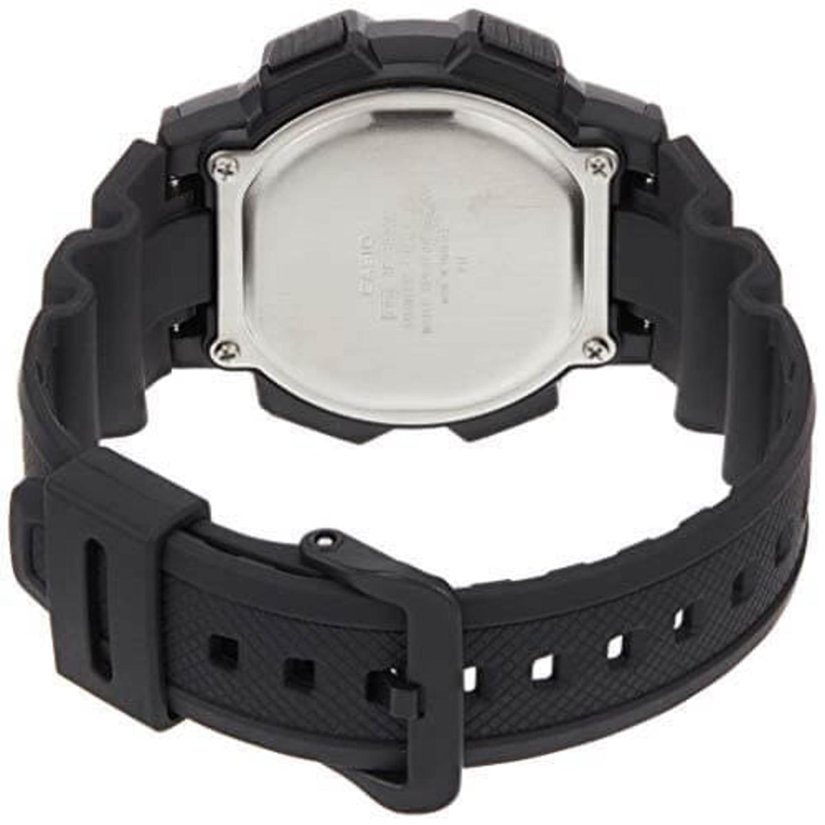 Casio Men’s Black Digital World Time Resin Sport Wristwatch - AE-1000W-1AVCF