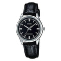 Casio Women’s Classic Black Dial Leather Strap Analog Watch - LTP-V005L-1AUDF