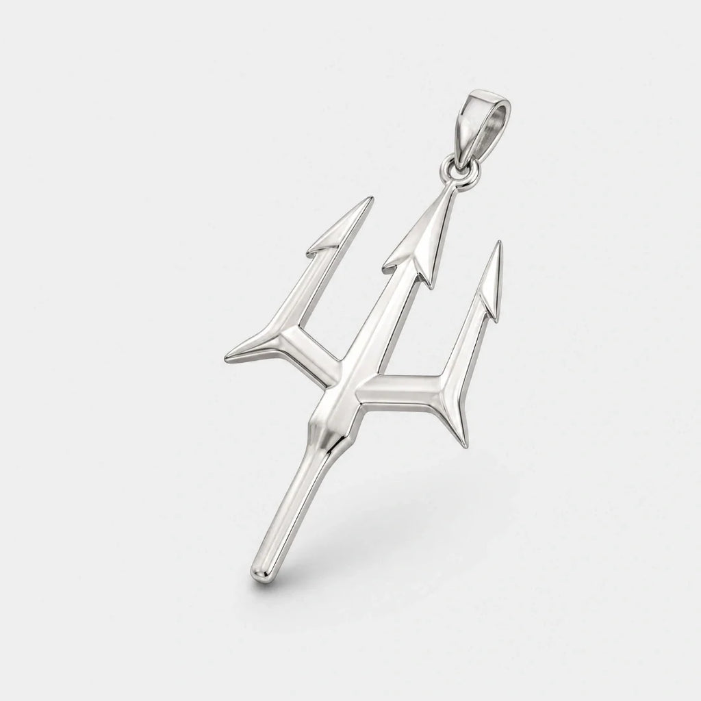 Trident Pendant (Silver)