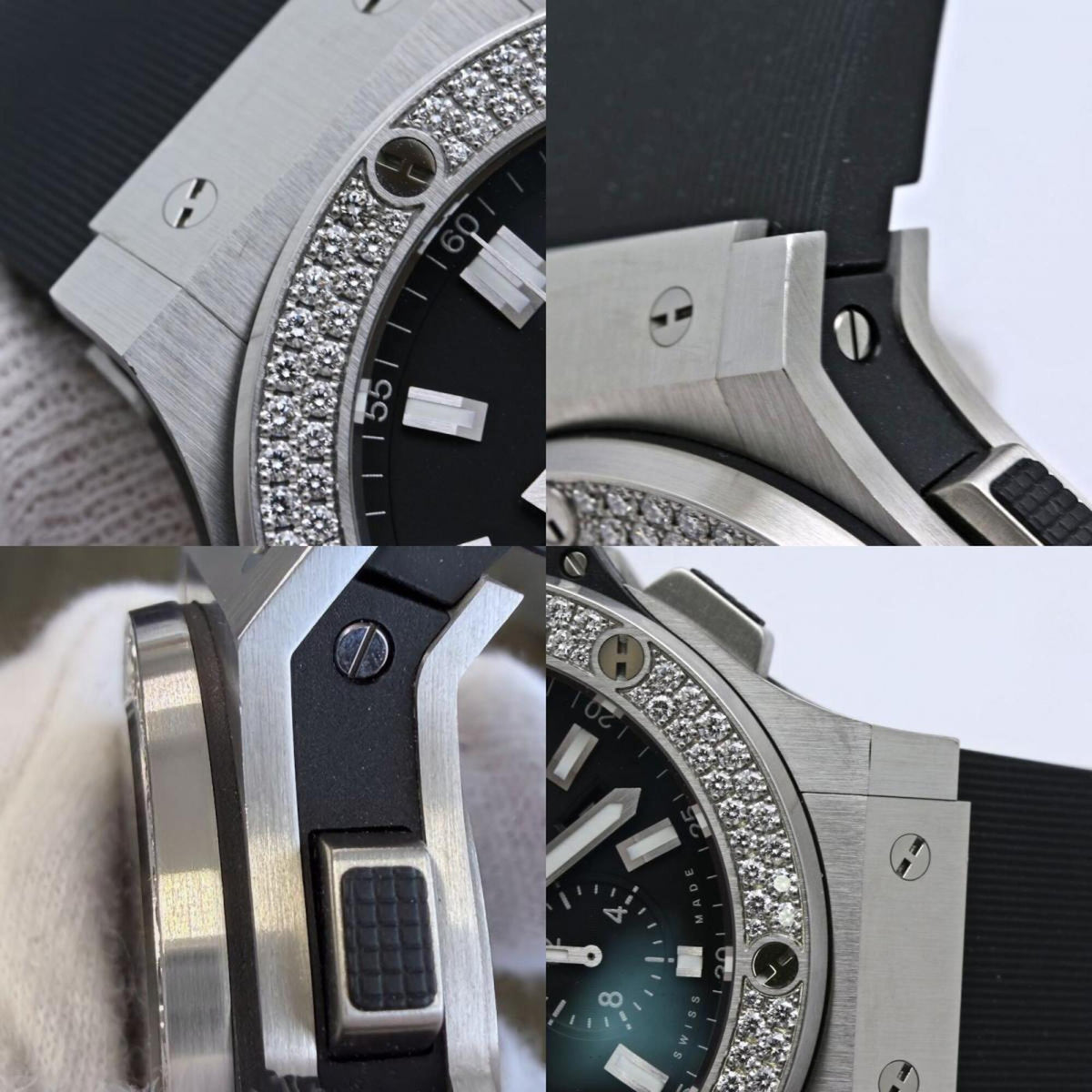 Hublot Stainless Steel Wristwatch (Pre-Owned)