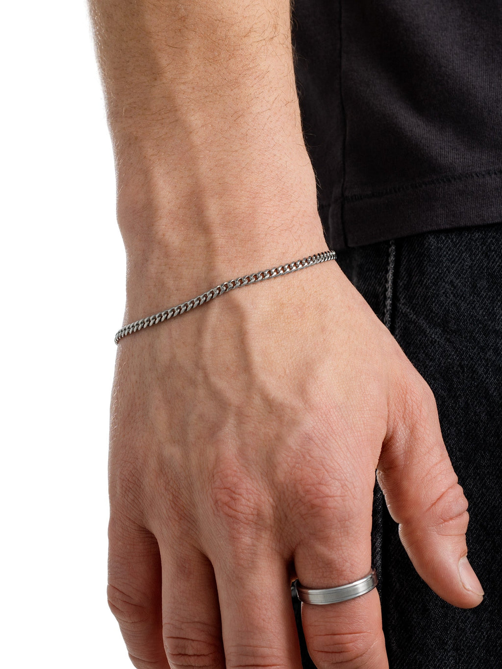 3.5mm Curb Bracelet