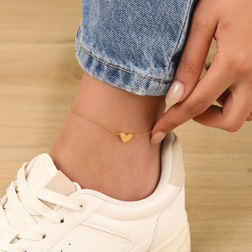 Heart Anklet