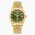 DORADO Gold Timeless Watch - Olive