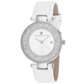 Christian Van Sant Women's Dazzle Silver Round 34mm