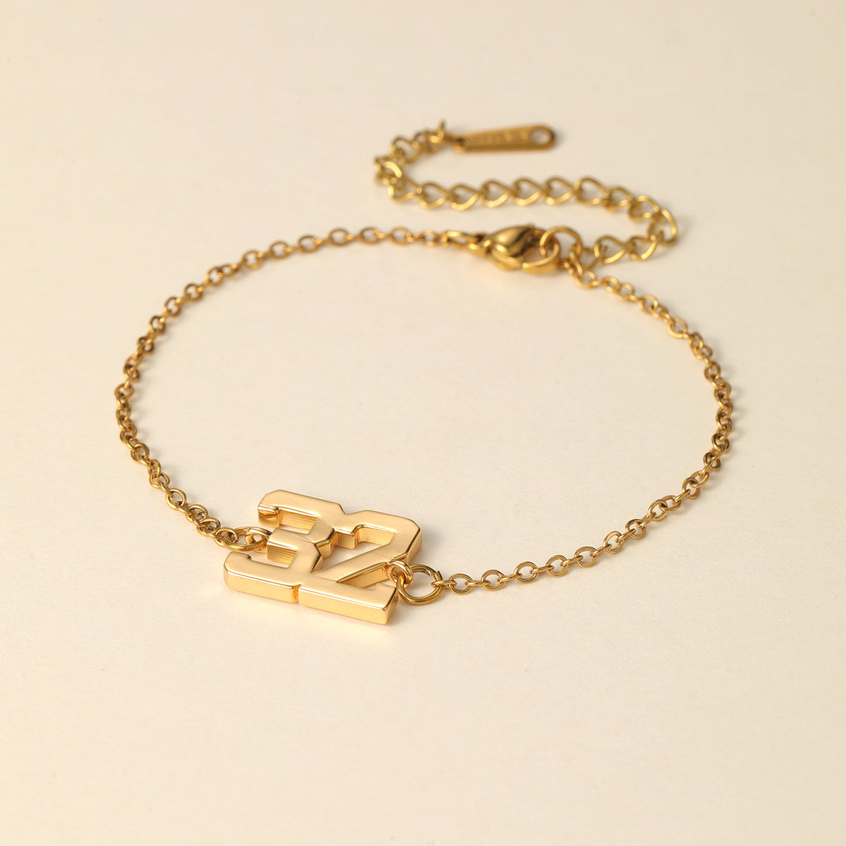 Kids Varsity Letter Bracelet