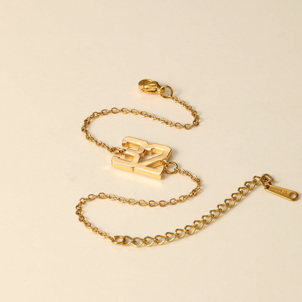 Kids Varsity Letter Bracelet