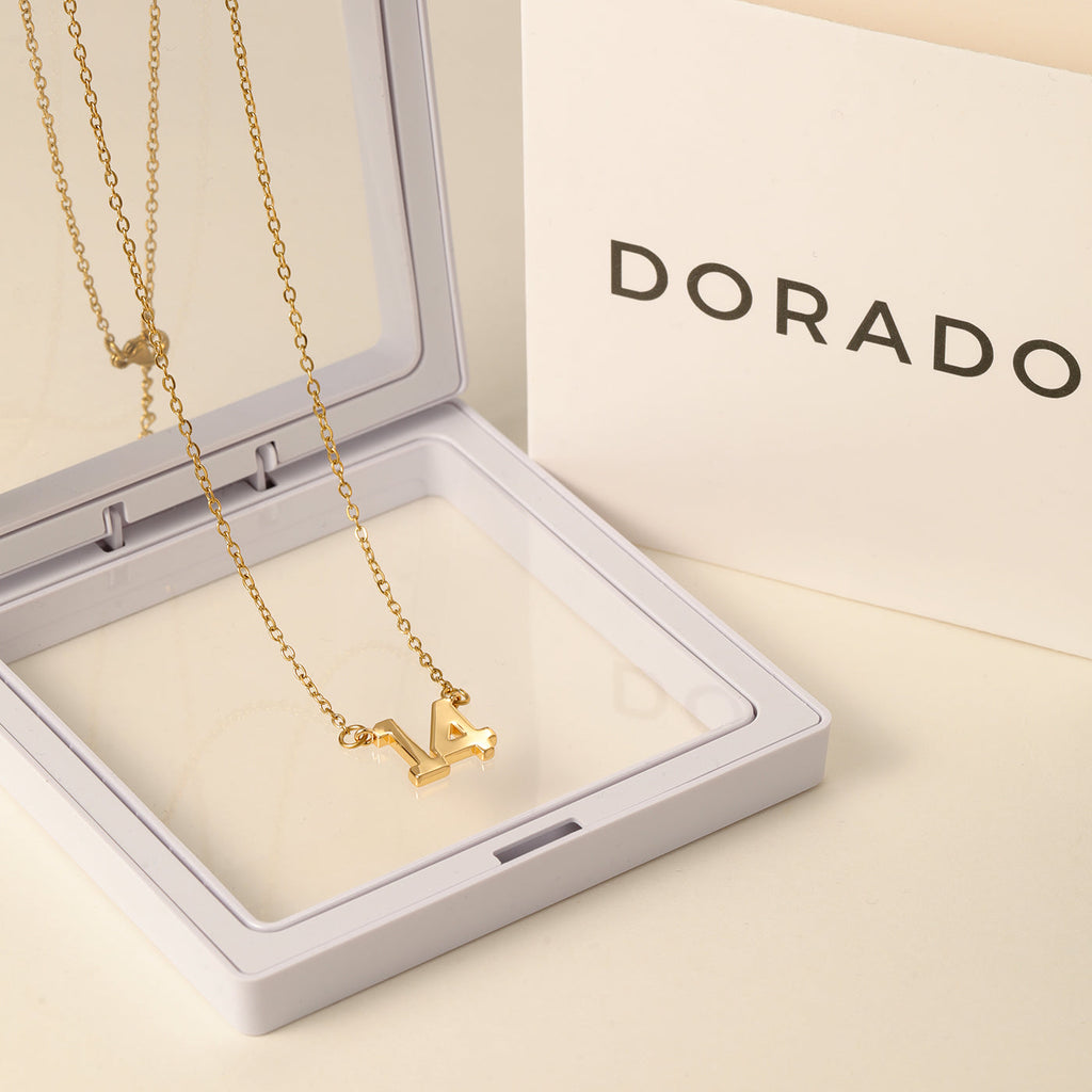 Kids Varsity Letter Necklace