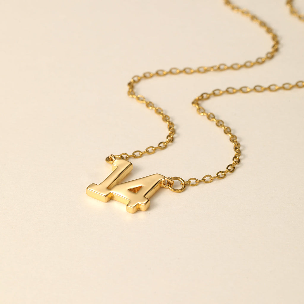 Kids Varsity Letter Necklace