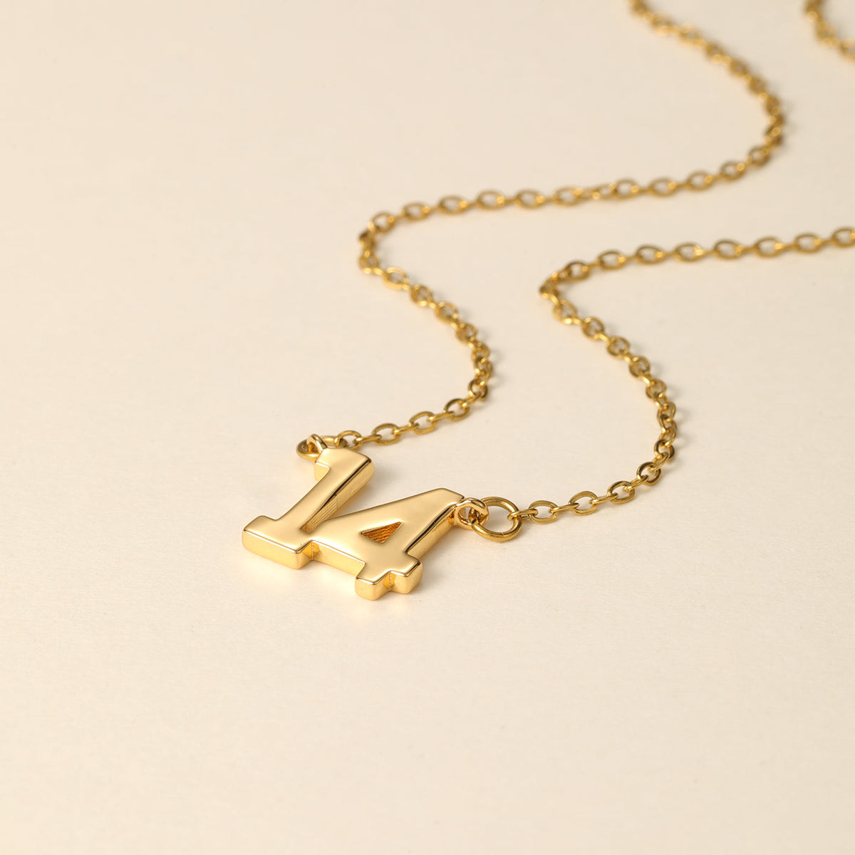Kids Varsity Letter Necklace