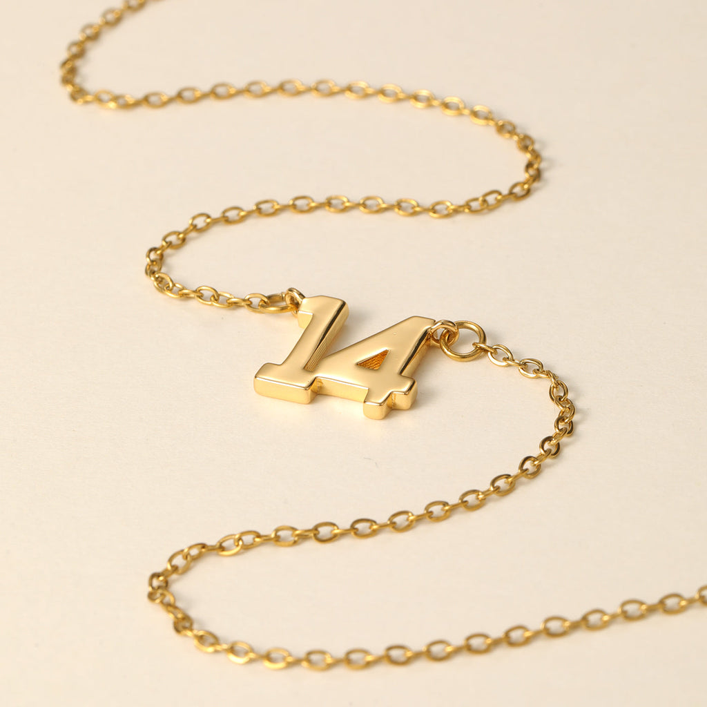Kids Varsity Letter Necklace