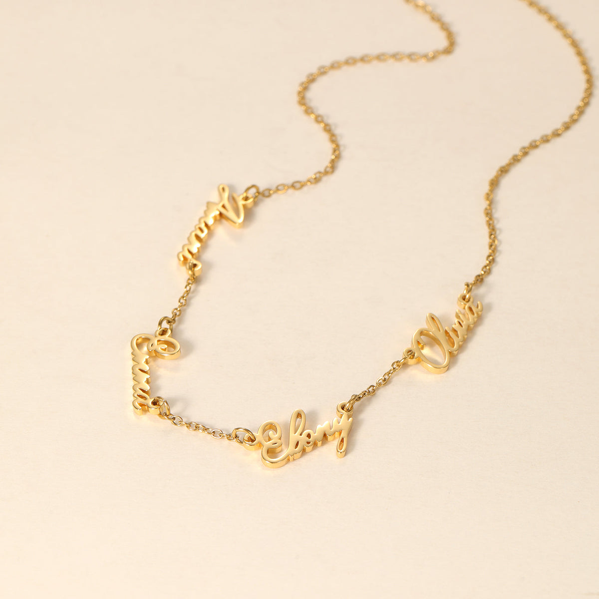 Multi Name Necklace