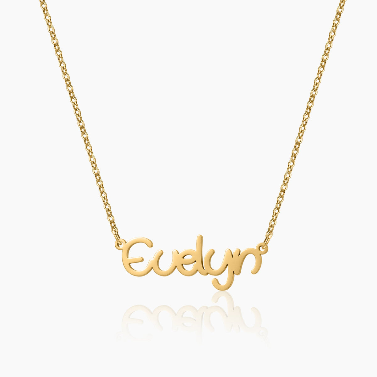 Kids Daisy Name Necklace