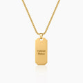 Mens Multi Name Dog Tag Pendant