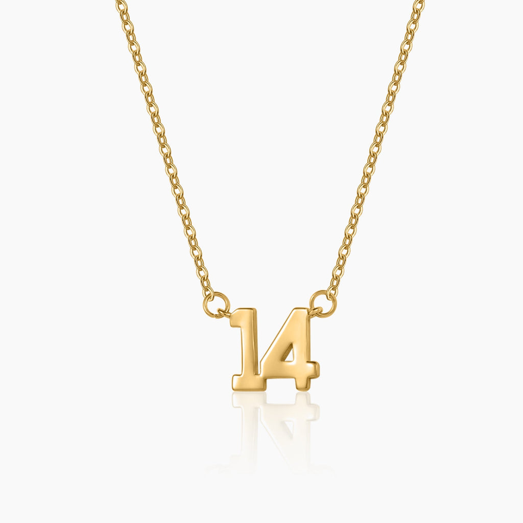 Kids Varsity Letter Necklace