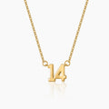 Kids Varsity Letter Necklace