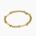 Mens Multi Name Bracelet w/ Cuban