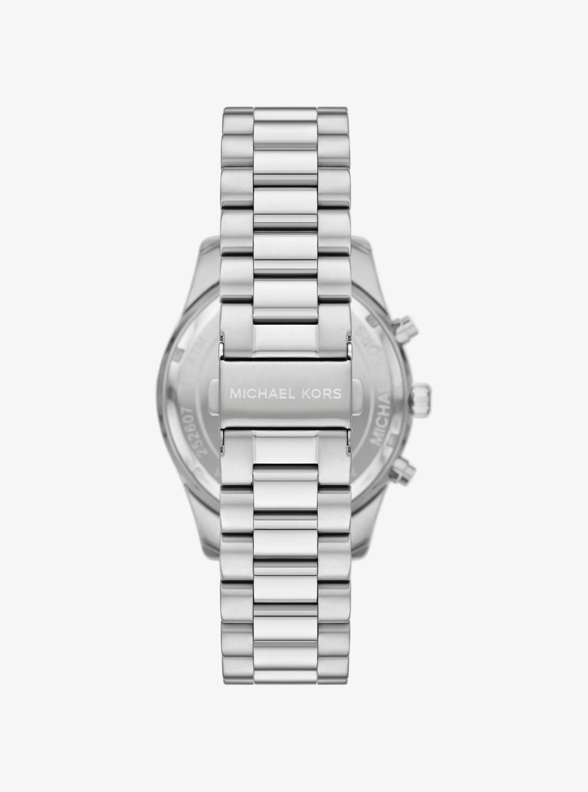 Oversized Lexington Pavé Silver-Tone Watch
