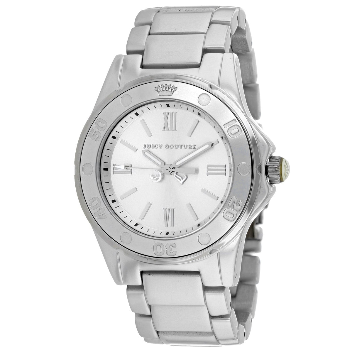 Juicy Couture Women's Rich Girl Silver Dial Watch