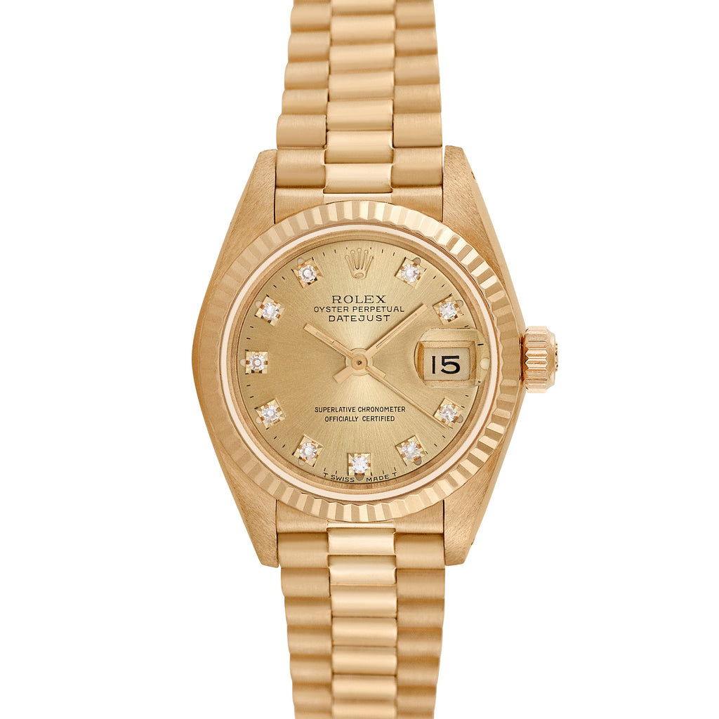 Pre-owned Rolex Ladies President