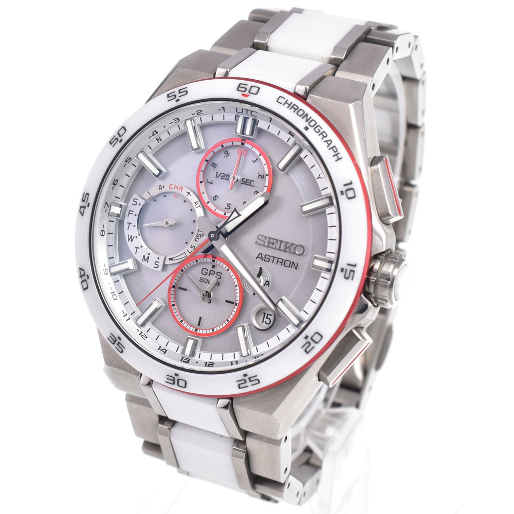 Grand Seiko Astron Ceramic And Stainless Steel Watch (Pre-Owned)