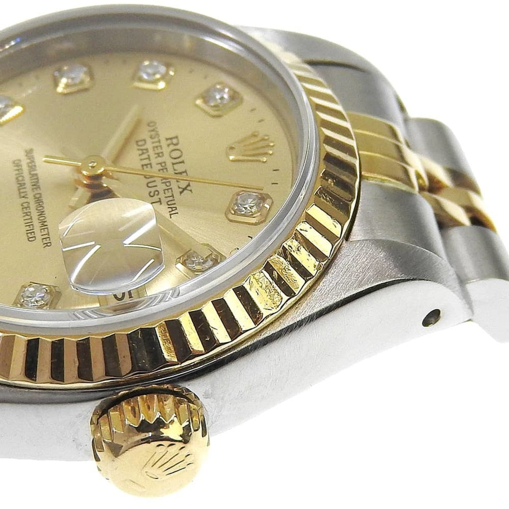 Rolex Stainless Steel yellow gold (18K) Wristwatch (Pre-Owned)