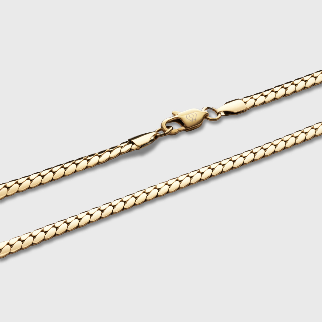 Miami Cuban Link Chain (Gold) - 5mm
