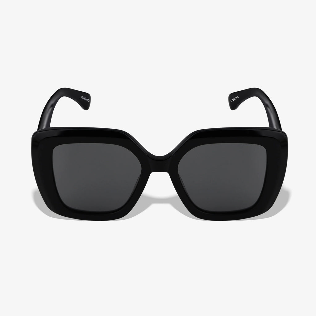 Noir Oversized Blackout Sunglasses