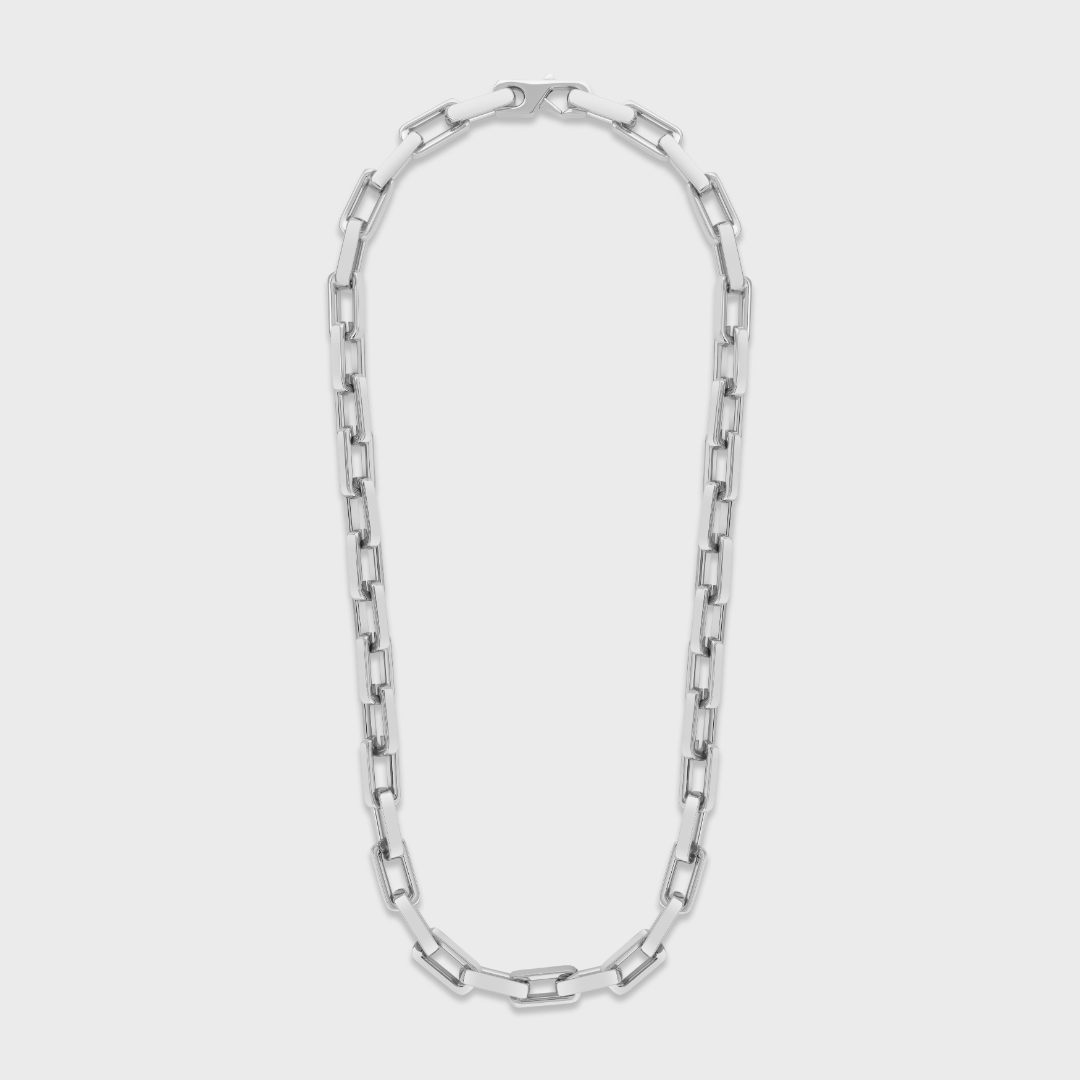 Boxed Anchor Chain (Silver) - 10mm