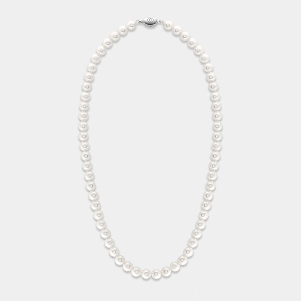 Women's Pearl Necklace - 8mm