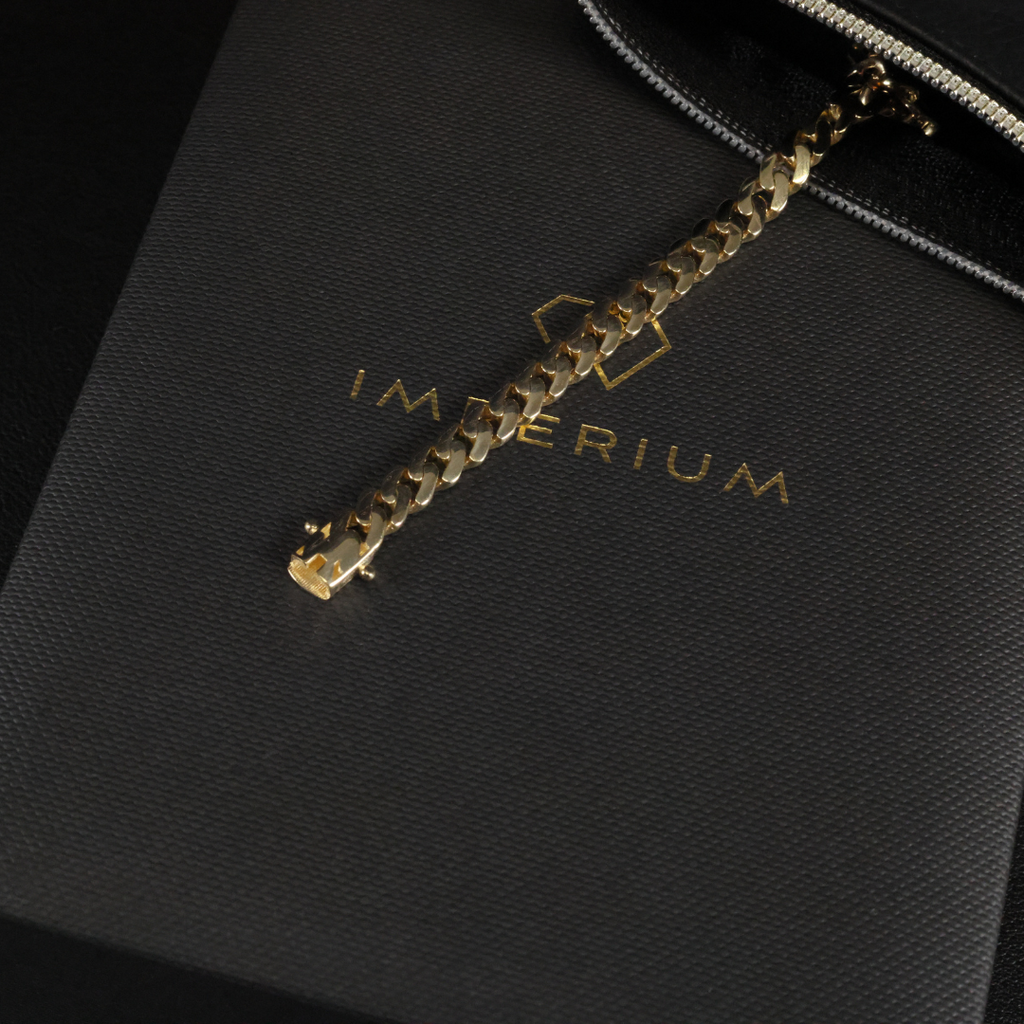 Solid Gold Miami Cuban Link Bracelet - 6mm