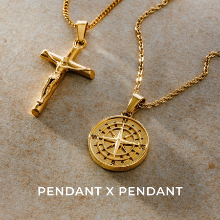 Make A Pendant Set (Gold)