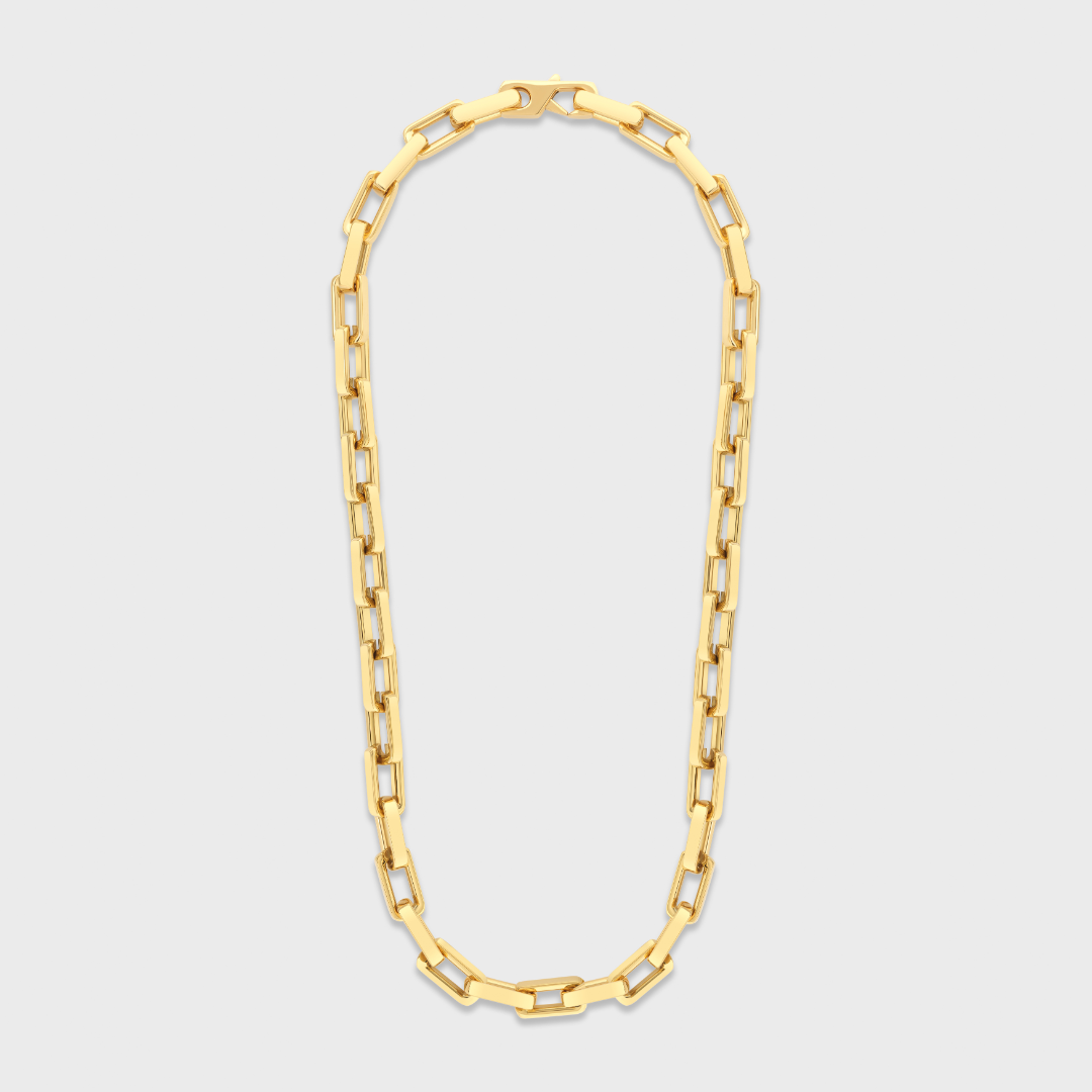 Boxed Anchor Chain (Gold) - 10mm