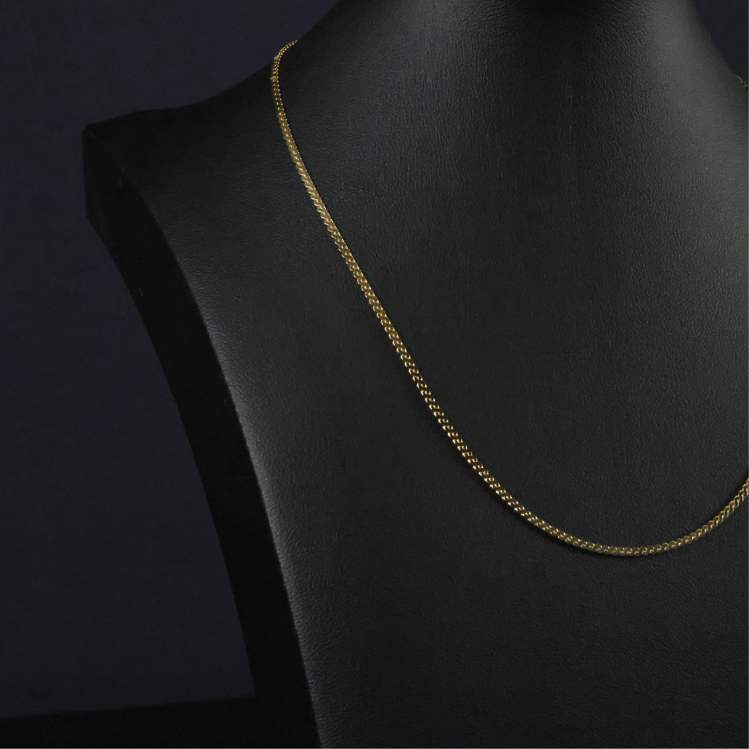 Solid Gold Eternal Chain - 2mm
