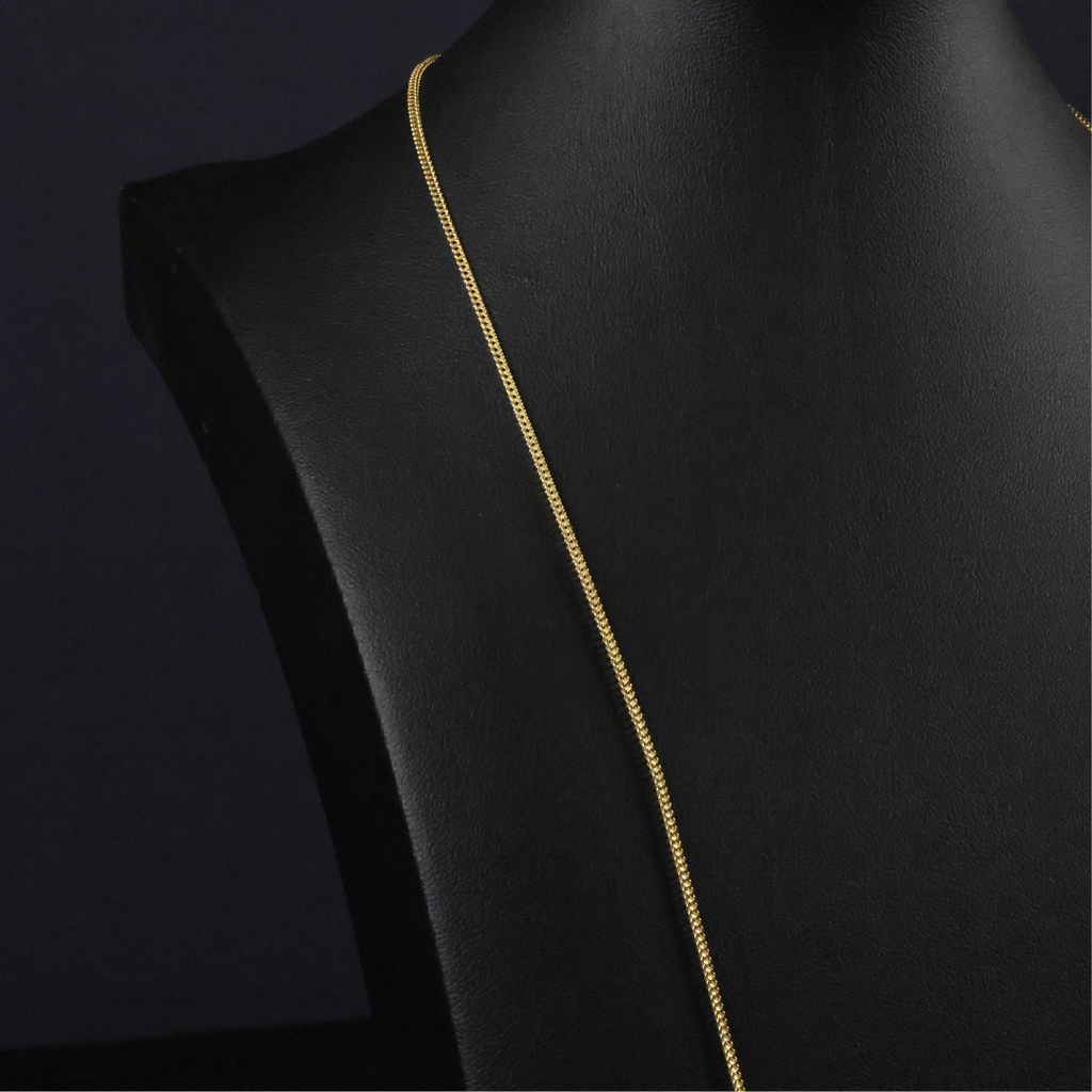 Solid Gold Franco Chain - 1.5mm