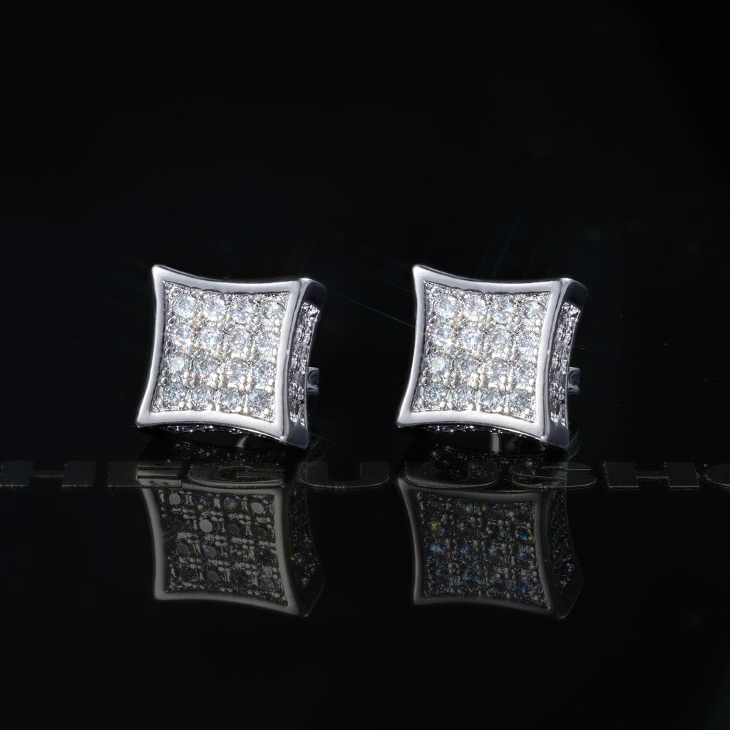 UPDATED 2019 Micro-inlay CZ Stud Earring