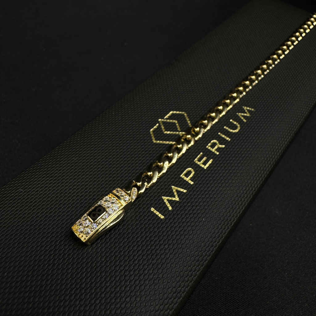 Solid Gold Cuban Link Bracelet - 5mm