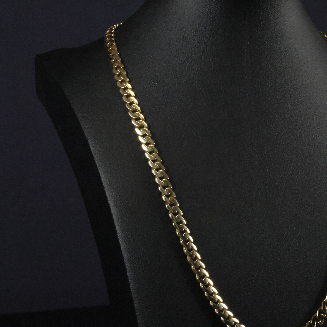 Solid Gold Miami Cuban Link Chain - 6mm