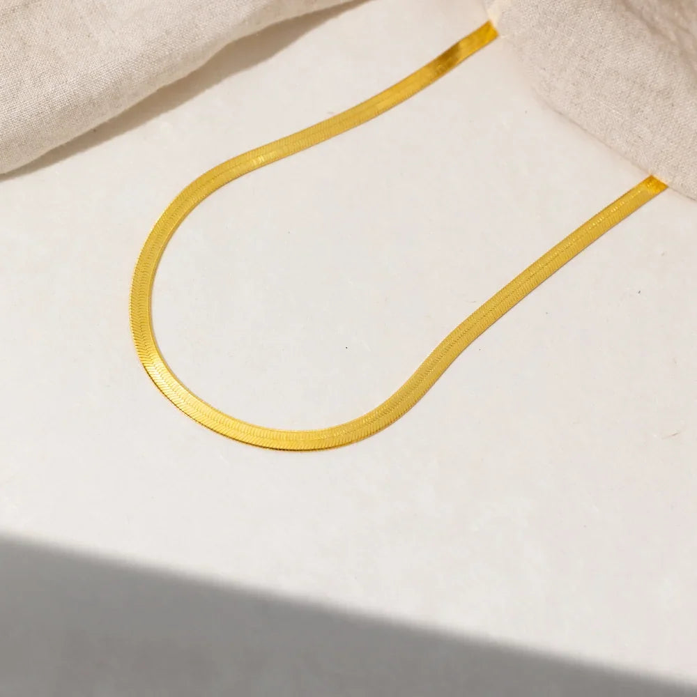 Herringbone Chain - 5mm