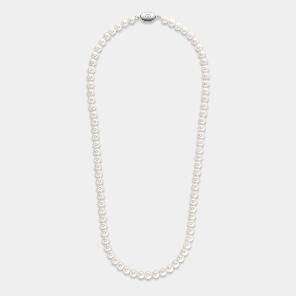 Women's Pearl Necklace - 6mm