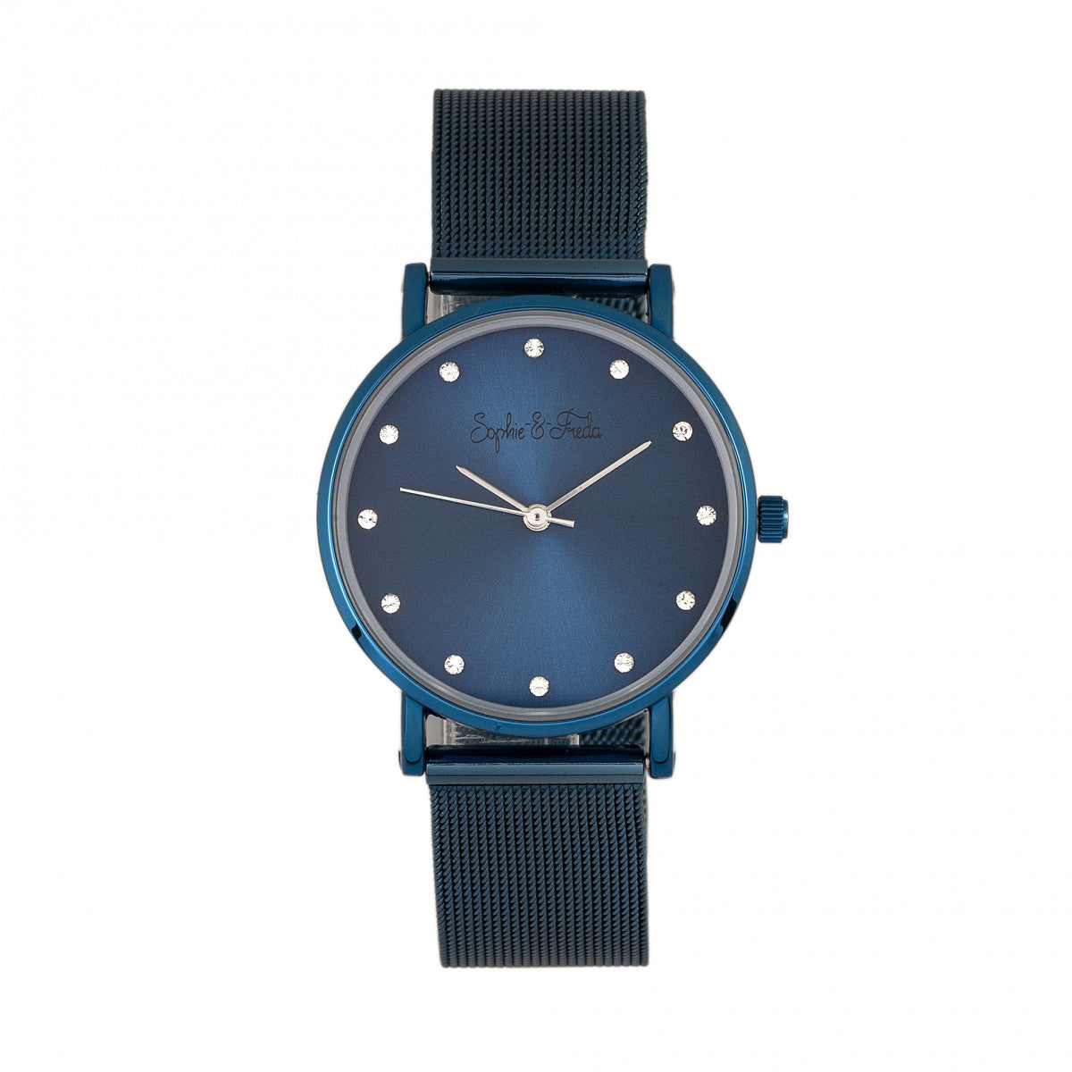Savannah Mesh Bracelet Watch with Swarovski Crystals